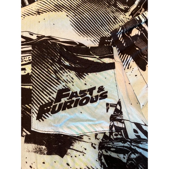 H&M Fast & Furious‎ Button Up Shirt L - Picture 2 of 3
